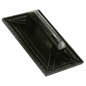 Talocha Plástico 34x22 Cm Mango Redondo Negra N.º 2