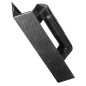 Talocha Plástico Para Rincón Mango Redondo 36 cm. negra Talocha Plástico Para Rincón Mango Redondo 36 cm. negra