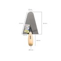 Paleta WOLFPACK Plus Mango madera 344 165x120 mm.