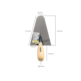 Paleta WOLFPACK Plus Mango madera 344 165x120 mm.