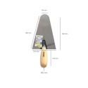 Paleta WOLFPACK Plus Mango Madera 344 180x125 mm.