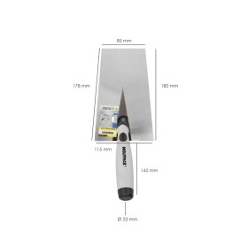 Paleta WOLFPACK Plus Mango de Goma 341-a/ 180 mm.