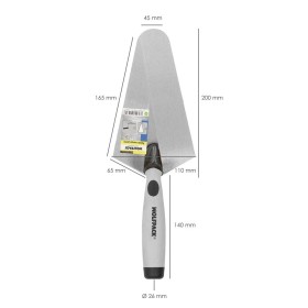 Paleta WOLFPACK Plus Mango de Goma 348 200mm.