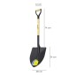 Pala Mango Madera Punta Mango Anilla 502/3 Pala Mango Madera Punta Mango Anilla 502/3