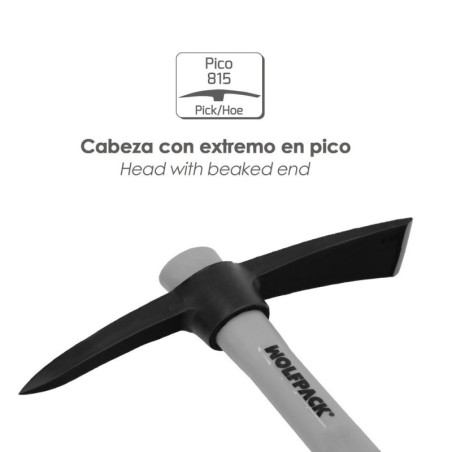 Alcotana 815 / 450 Gramos Mango Fibra Vidrio