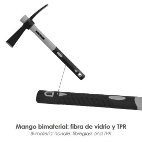 Alcotana 815 / 450 Gramos Mango Fibra Vidrio