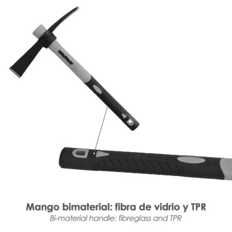 Alcotana 815 / 450 Gramos Mango Fibra Vidrio