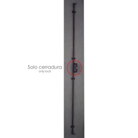 Cerradura Falleba Sin Llave 93/ Marrón