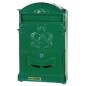 Buzón Maurer Jardín Aluminio Fundido Verde 41 x 26 x 8 cm. Buzón Maurer Jardín Aluminio Fundido Verde 41 x 26 x 8 cm.