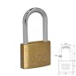 Candado Latón Arco Largo 30 mm. Candado Latón Arco Largo 30 mm.