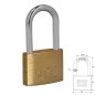 Candado Latón Arco Largo 50 mm. Candado Latón Arco Largo 50 mm.