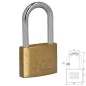 Candado Latón Arco Largo 60 mm.
