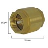 Válvula Retención 3/4"