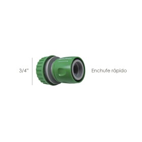 Conector Manguera Plástico 3/4 Blíster