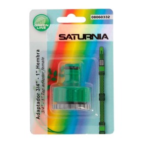 Adaptador Manguera Plástico 3/4 - 1" Hembra Blíster