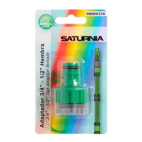 Adaptador Manguera Plástico 3/4-1/2" Hembra Blíster