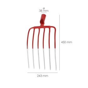 Horca Sin Mango 560 / 6 Púas