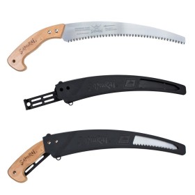 Serrucho Samurái Curvo Mango Madera 330 mm.