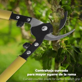 Tijeras Podar Profesional Acero 1172/40 cm. 2 Manos