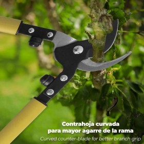 Tijeras Podar Profesional Acero 1172/50 cm. 2 Manos