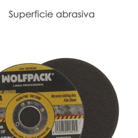 Disco Corte Abrasivo Piedra Fino Diámetro 115 x Diámetro 22 mm. Espesor 1,2 mm. Disco Radials.
