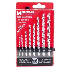 Estuche Brocas Widia Profesional WOLFPACK 8 Piezas