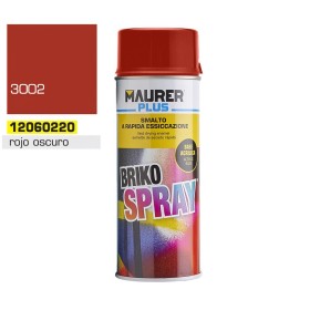 Spray Pintura Rojo Oscuro Carmín 400 ml.