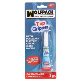 Pegamento Ciano Acrilato WOLFPACK 3 Gramos