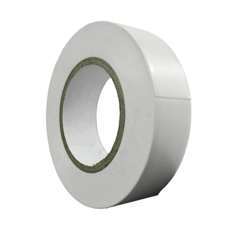 Cinta Aislante 20 m. x 19 mm. Blanca Uso doméstica