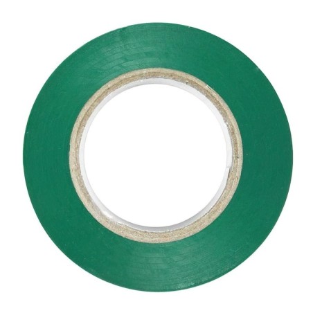 Cinta Aislante 20 m. x 19 mm. Verde Uso doméstica