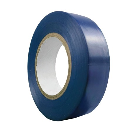Cinta Aislante 20 m. x 19 mm. Azul Uso doméstica