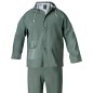 Traje de Agua Impermeable Verde PVC Talla 9-XXL