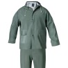 Traje de Agua Impermeable Verde PVC Talla 9-XXL