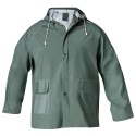 Traje de Agua Impermeable Verde PVC Talla 9-XXL