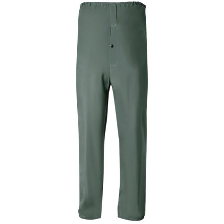 Traje de Agua Impermeable Verde PVC Talla 9-XXL