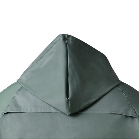 Traje de Agua Impermeable Verde PVC Talla 9-XXL