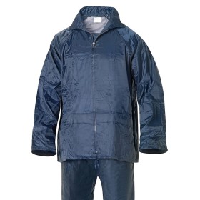 Traje de Agua Impermeable Azul Nylon Talla 8-XL