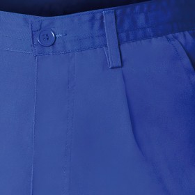 Pantalón De Trabajo Largo, Color Azul, Multibolsillos, Resistente, Talla 44