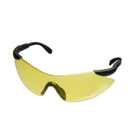 Gafas Protección En166 Patillas Ajustables Ámbar