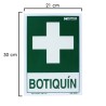 Cartel Botiquín 30x21 cm.