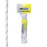 Cuerda Nylon Alta Tenacidad Blanca / Azul (Madeja 10 m.)