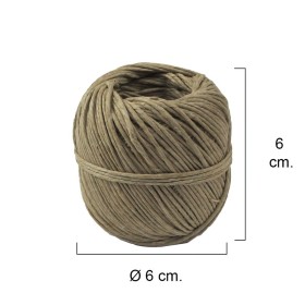 Hilo Bramante Cáñamo Pulido N.º 4 (Bobina 50 Gramos)