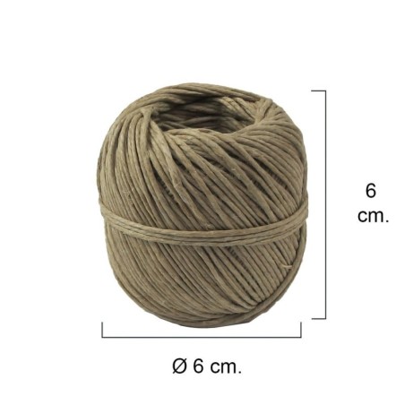 Hilo Bramante Cáñamo Pulido N.º 4 (Bobina 50 Gramos)