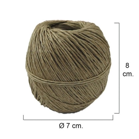 Hilo Bramante Cáñamo Pulido N.º 4 (Bobina 100 Gramos)