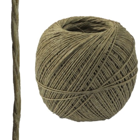 Hilo Bramante Cáñamo Pulido N.º 6 (Bobina 100 Gramos)
