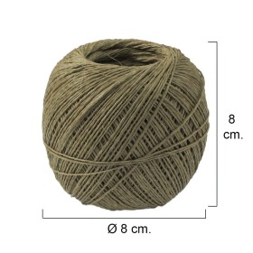 Hilo Bramante Cáñamo Pulido N.º 6 (Bobina 100 Gramos)