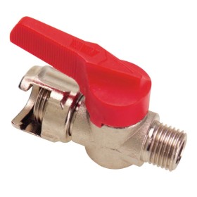 Llave Paso Con Tuerca Bayoneta 3/8 (Blíster 1 Pieza)