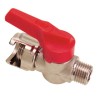 Llave Paso Con Tuerca Bayoneta 3/8 (Blíster 1 Pieza)