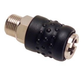 Enchufe Rápido Macho 1/4 (Blíster 1 Pieza)