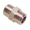 Machón Doble Cilíndrico 3/8-3/8. (Blíster 2 Piezas)